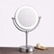 Kibi Circular LED Free Standing Magnifying Make Up Mirror - Chrome KMM104CH - alternate 2